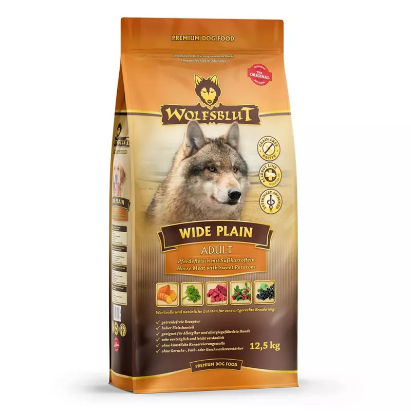 Wide Plain Adult - Pferd mit Süßkartoffel 12,5 kg